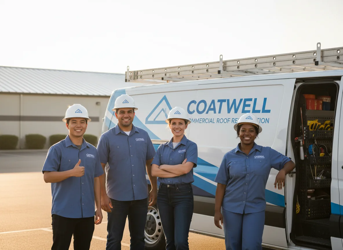 Commercial roof coating company in Juliustown, NJ